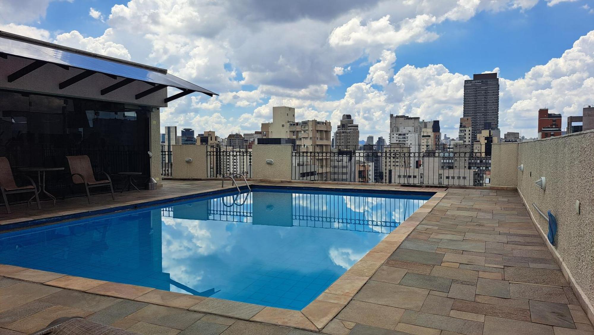 Flat Confortavel - Academia - Piscina - Garagem - Melhor Localizacao Do Itaim Bibi Сао Паоло Екстериор снимка